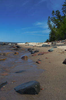 Captured Solitude - Lake Superior, Wisconsin
